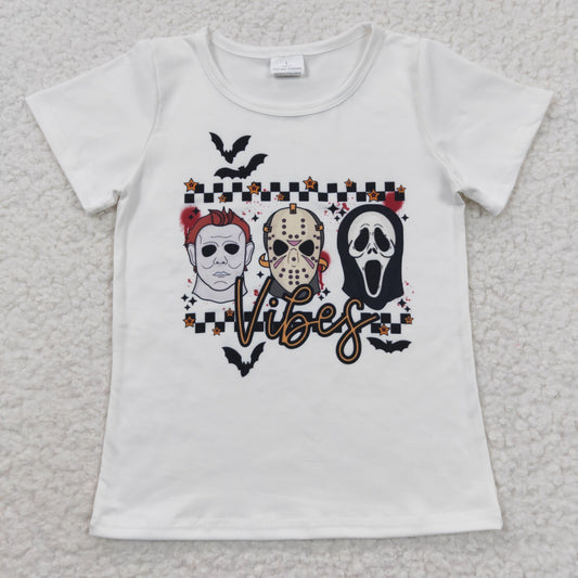 BT0222 Baby Boy Halloween Short Sleeves Top Shirt