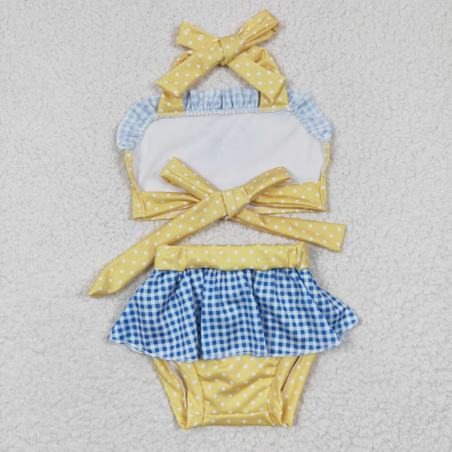 S0060 Baby Girl Princess Swimsuit Summer Outfit