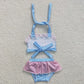 S0059 Baby Girl Princess Swimsuit Summer Outfit