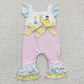 SR0139 Baby Girl Princess Short Sleeves Romper