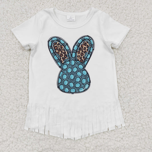 GT0136 Baby Girl Easter Short Sleeve Shirt