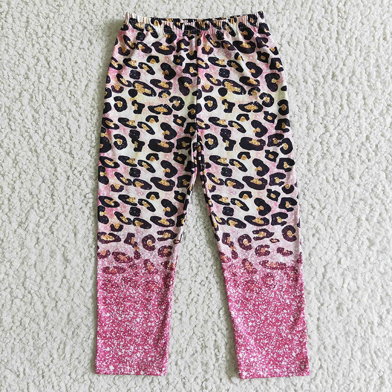 P0016 Baby Girl Leopard Pants