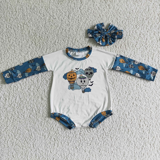 LR0125 Kids Girl Halloween Romper