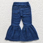 P0073 Baby Girl Blue Bell Jeans Denim Pants