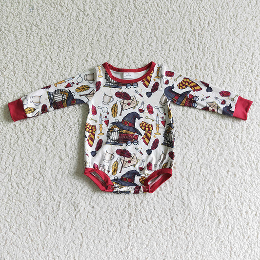 LR0022 Baby Kids Fall Romper