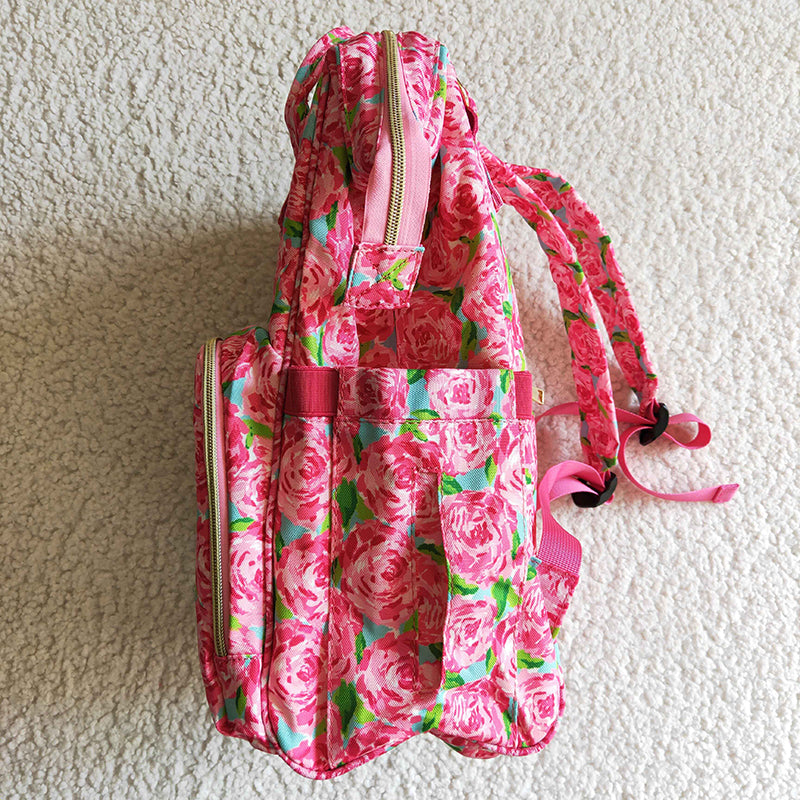 BA0020 Rose Flower Backpack