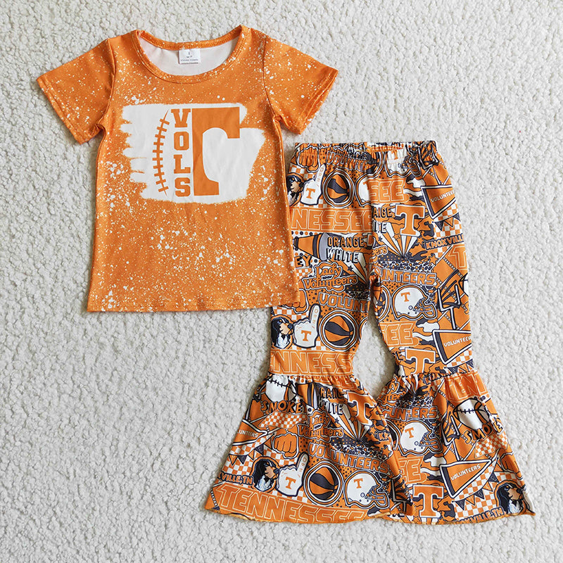 GSPO0241 Baby Girl Football Team Outfit