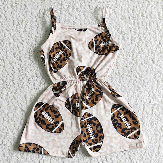 SR0060 Summer Football One-piece Tunic Jumpsuit