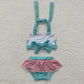 S0057 Baby Girl Princess Swimsuit Summer Outfit