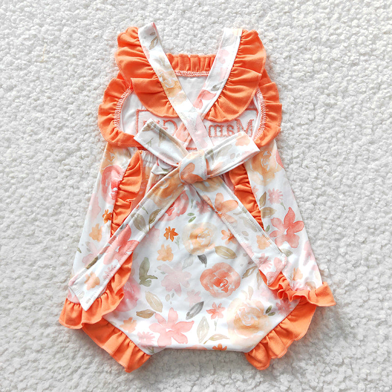 SR0330 Mommy's Girl Floral Summer Romper