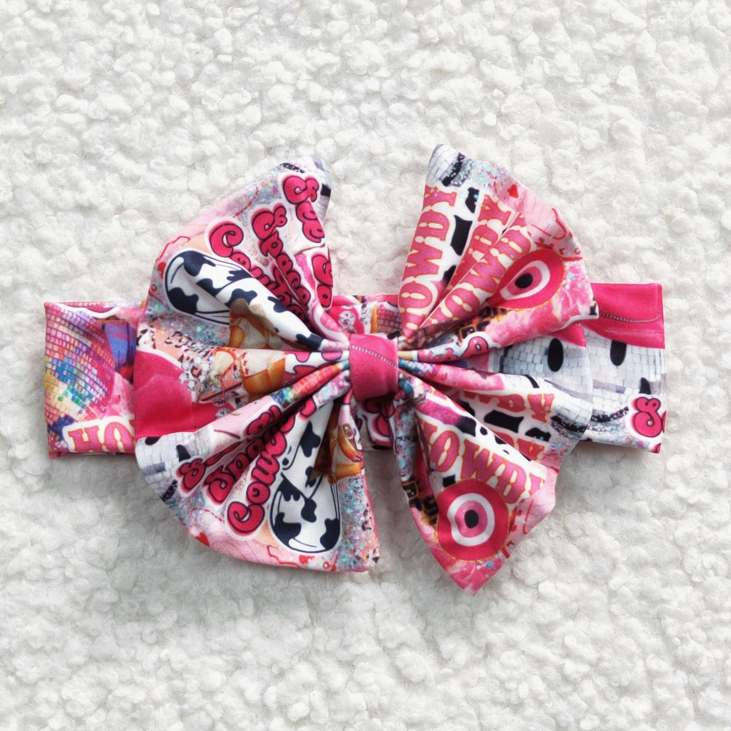 GSPO0511 Let's Go Girls Short Sleeves Hat Shirt Bell Pants Western Outfit