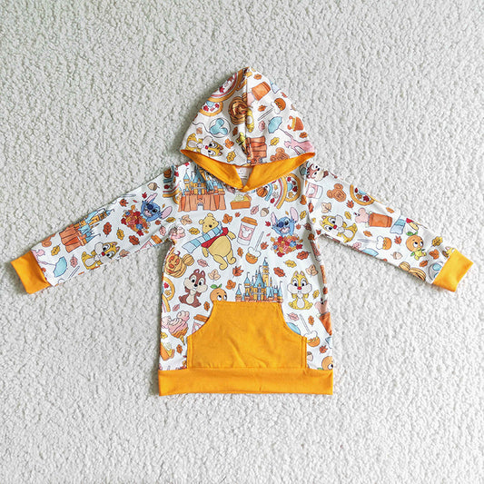 BT0045 Kids Boy Cartoon Hoodie Shirt