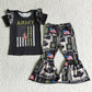 Baby Girl Army Green Bell Pants Set