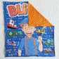 6 B13-6 Baby Blue Coral Fleece Blanket