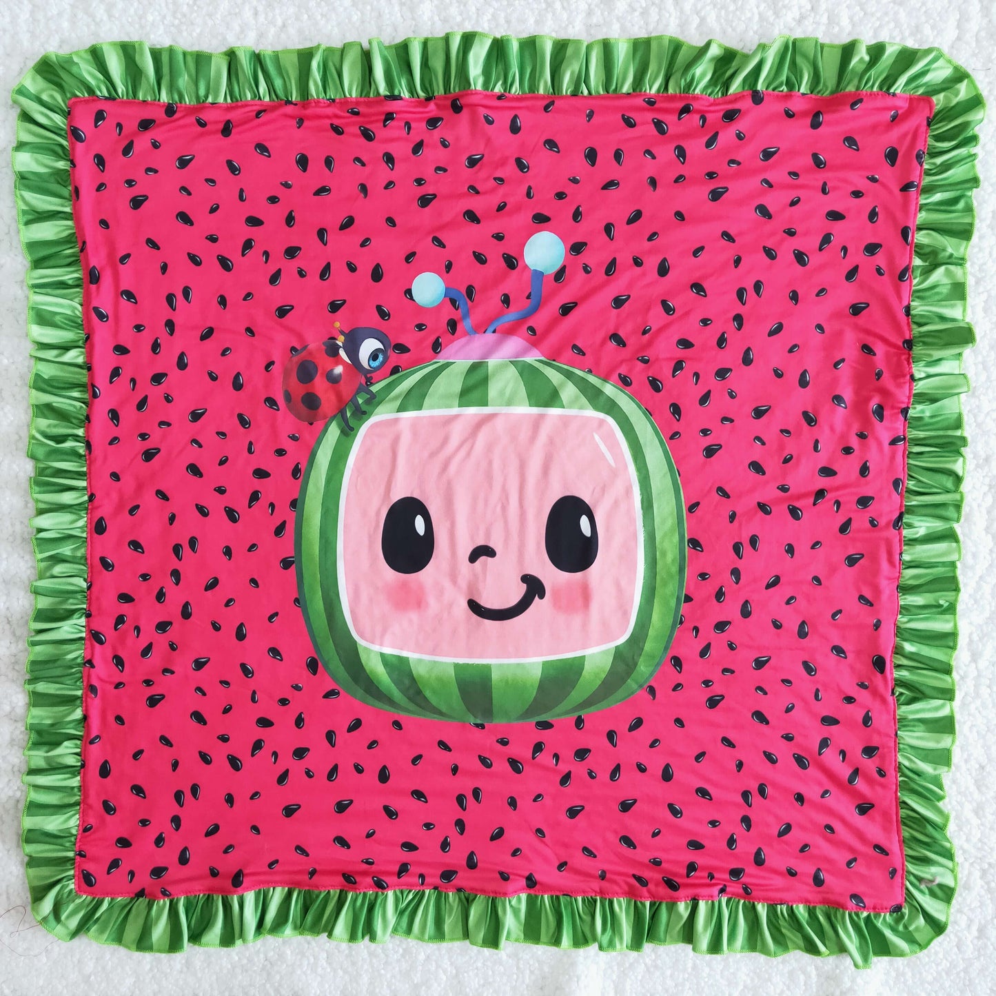 Baby Red Watermelon Blanket