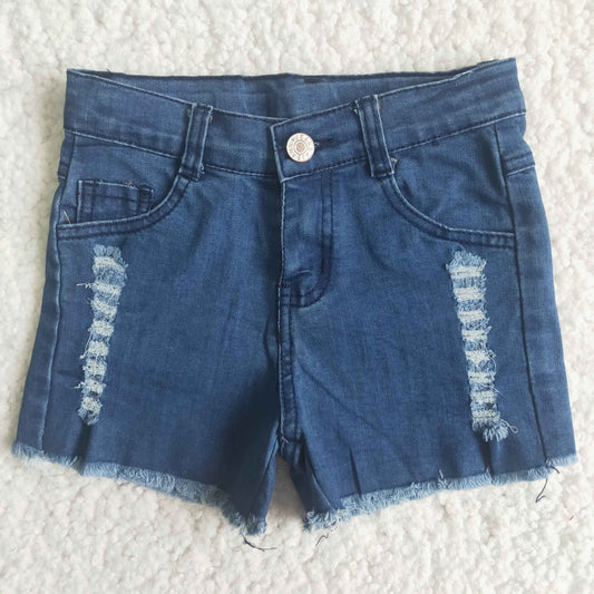 A9-16 Baby Girl Denim Shorts