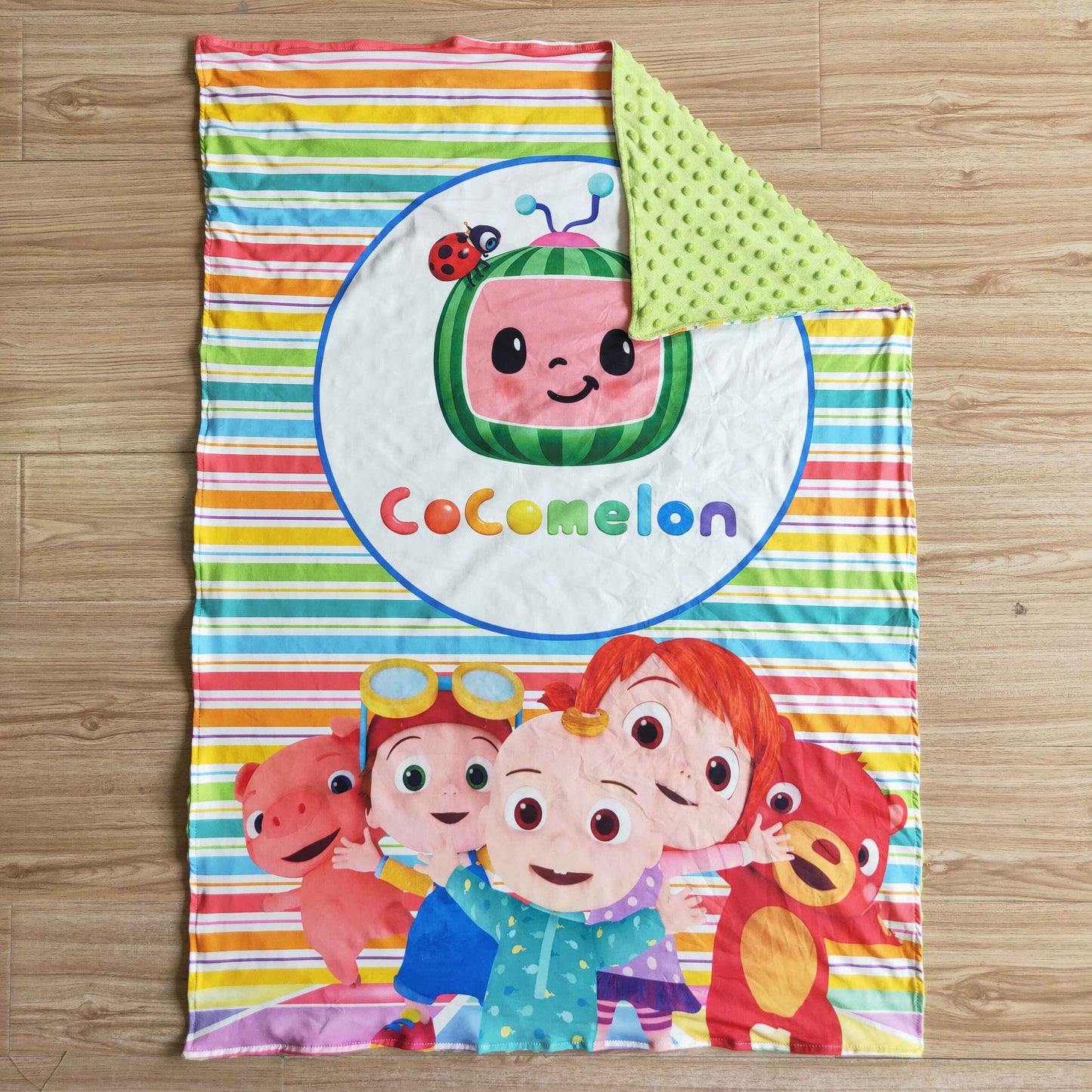 Baby Colorful Stripe Blanket