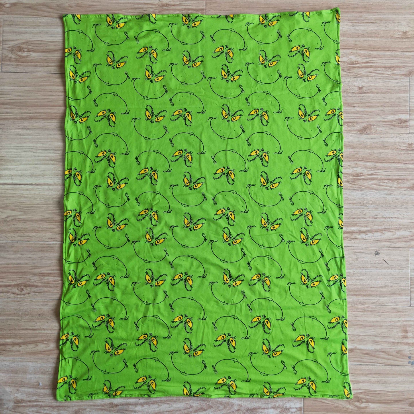 Christmas Baby Green Blanket