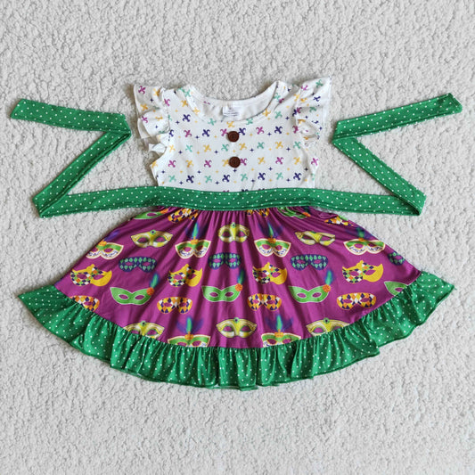 Mardi Gras Baby Girl Dress