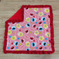 Baby Red Plaid Cookie Blanket
