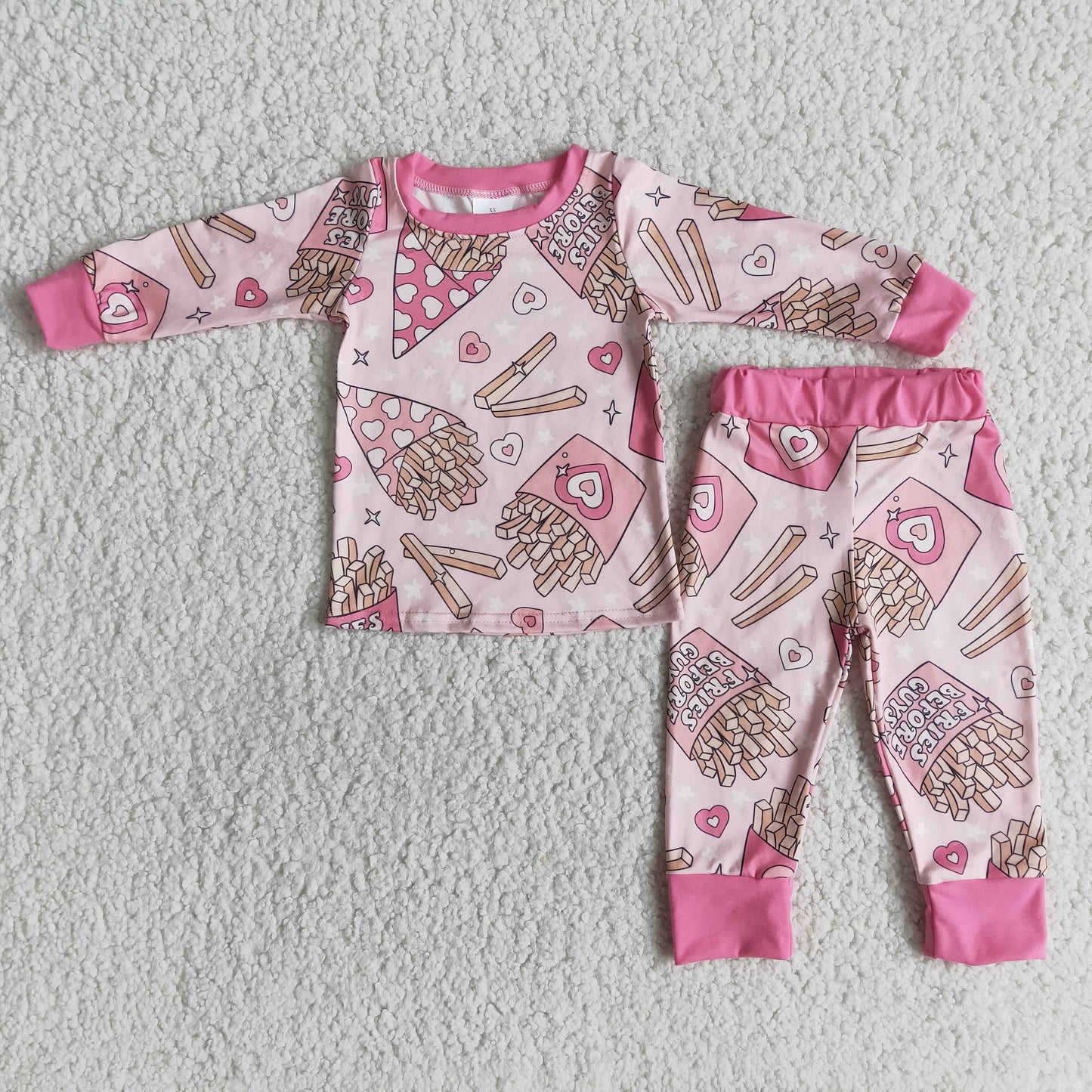 6 A30-14 Fries Pink Pajamas