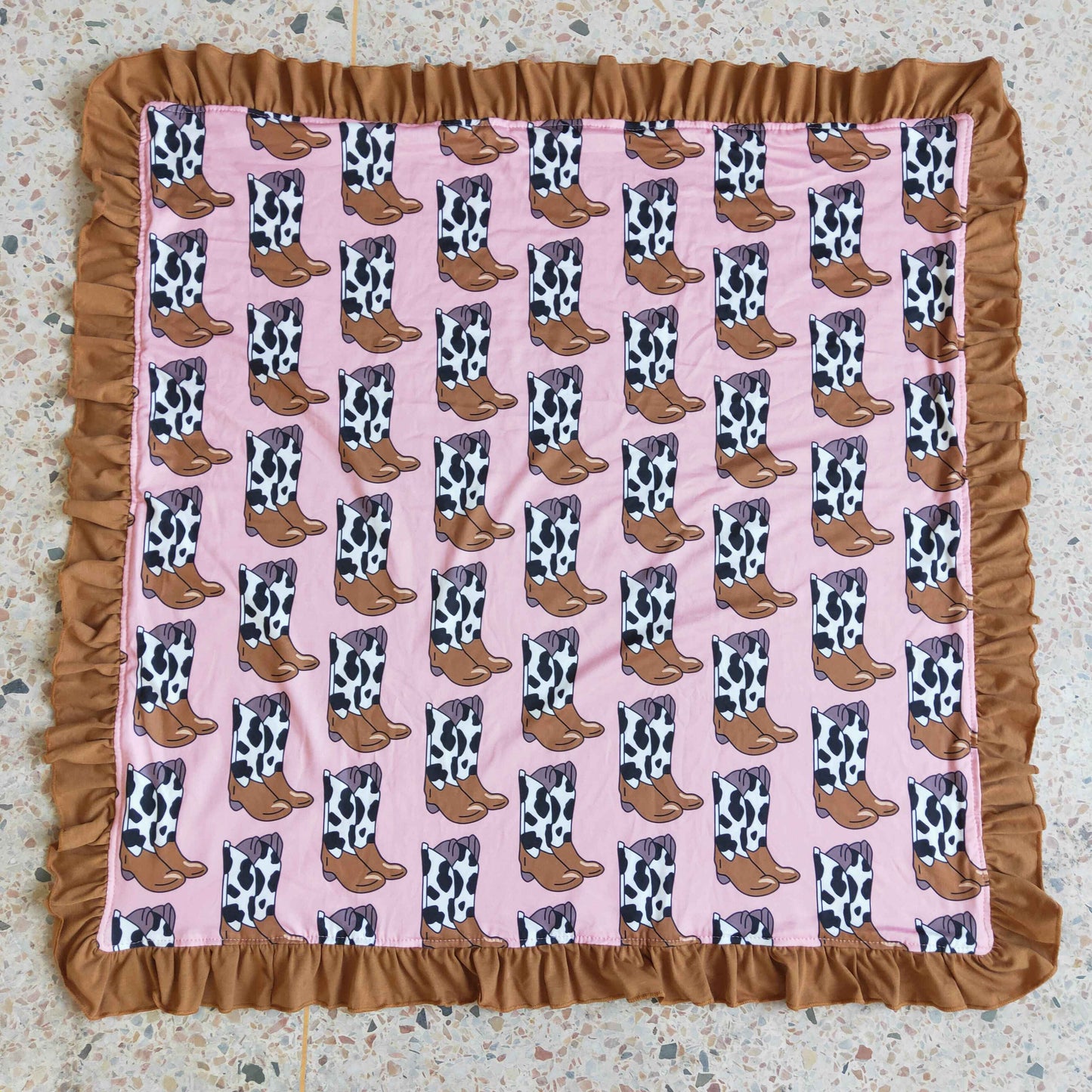 Western Boots Blanket