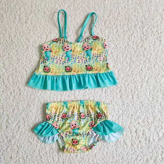 E13-29 Cartoon Summer Swimsuit Outfit