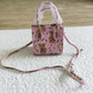 BA0018 Baby Girl Pink Western Cow Bag