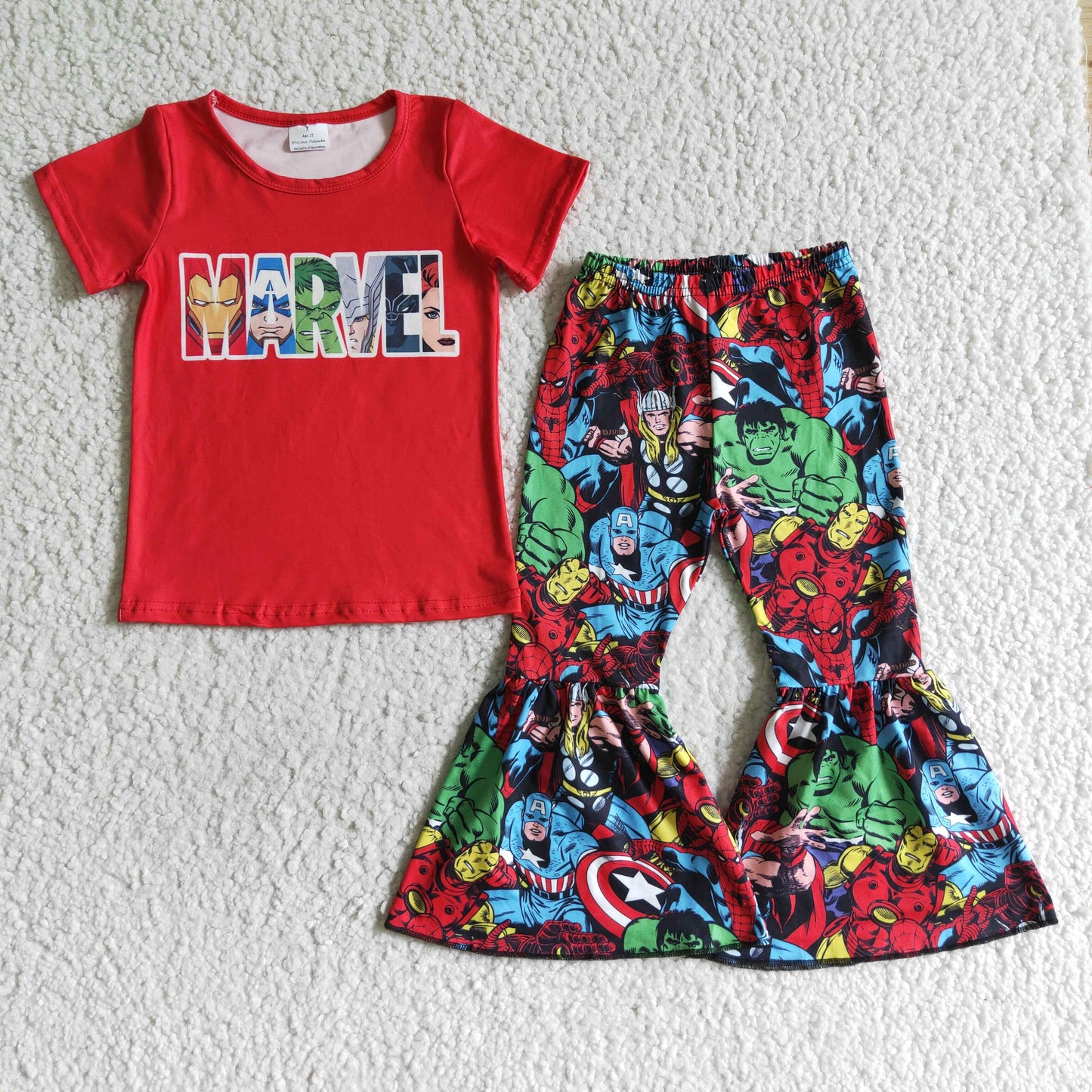 GSPO0159 Baby Girl Red Set
