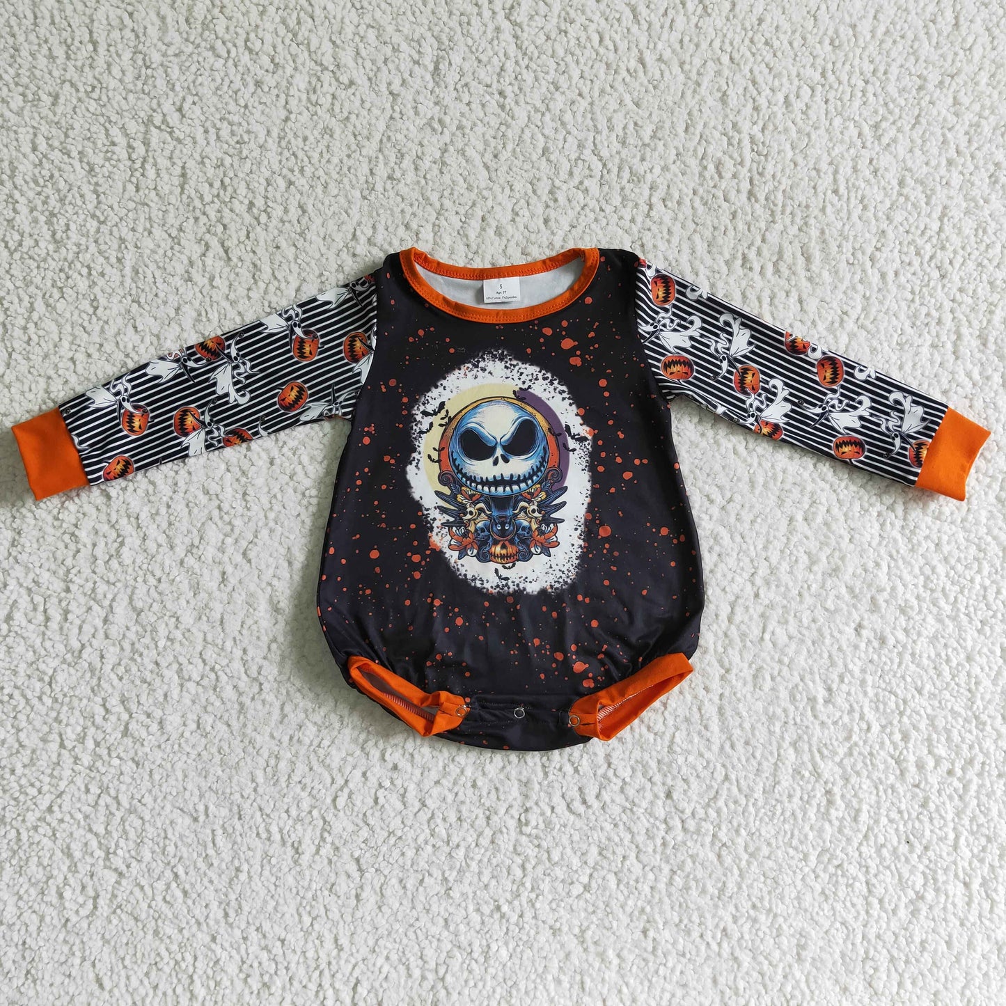 LR0144 Kids Boy Halloween Romper