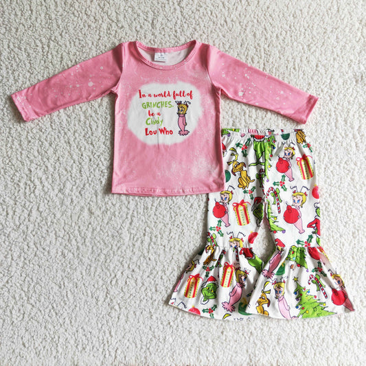 GLP0208 Baby Girl Christmas Outfit