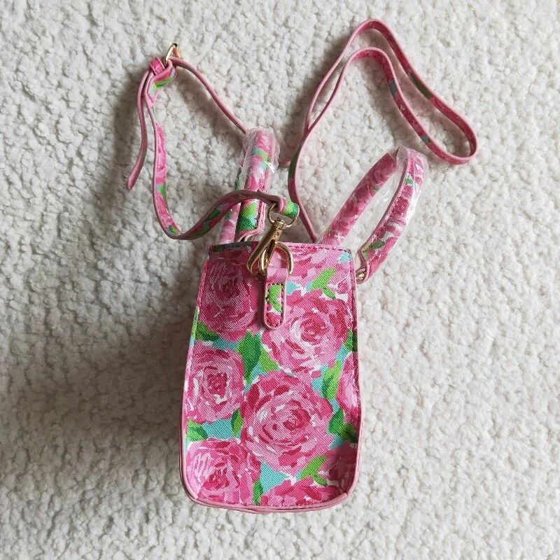 BA0024 Kids Girl Rose Flower Bag