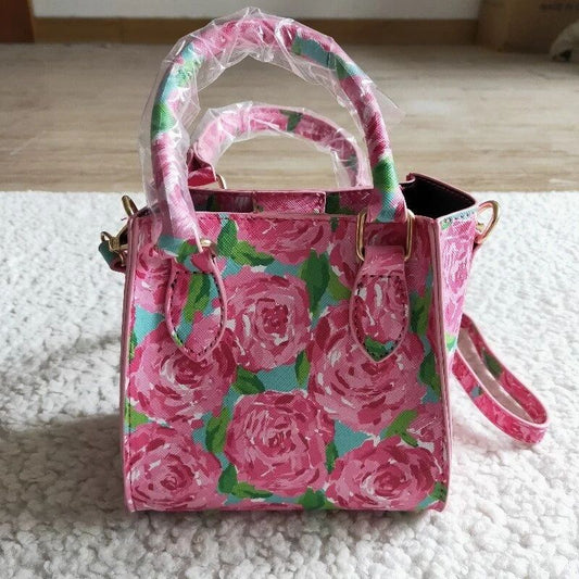 BA0024 Kids Girl Rose Flower Bag