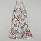 SR0248 Baby Girl Summer Floral Jumpsuit