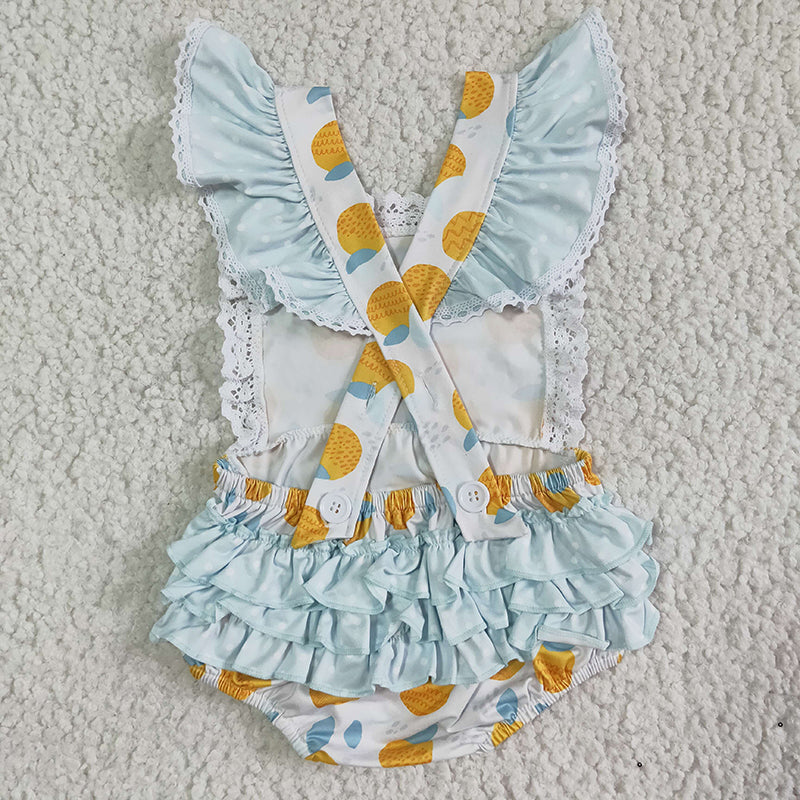 SR0033 Baby Girl Romper