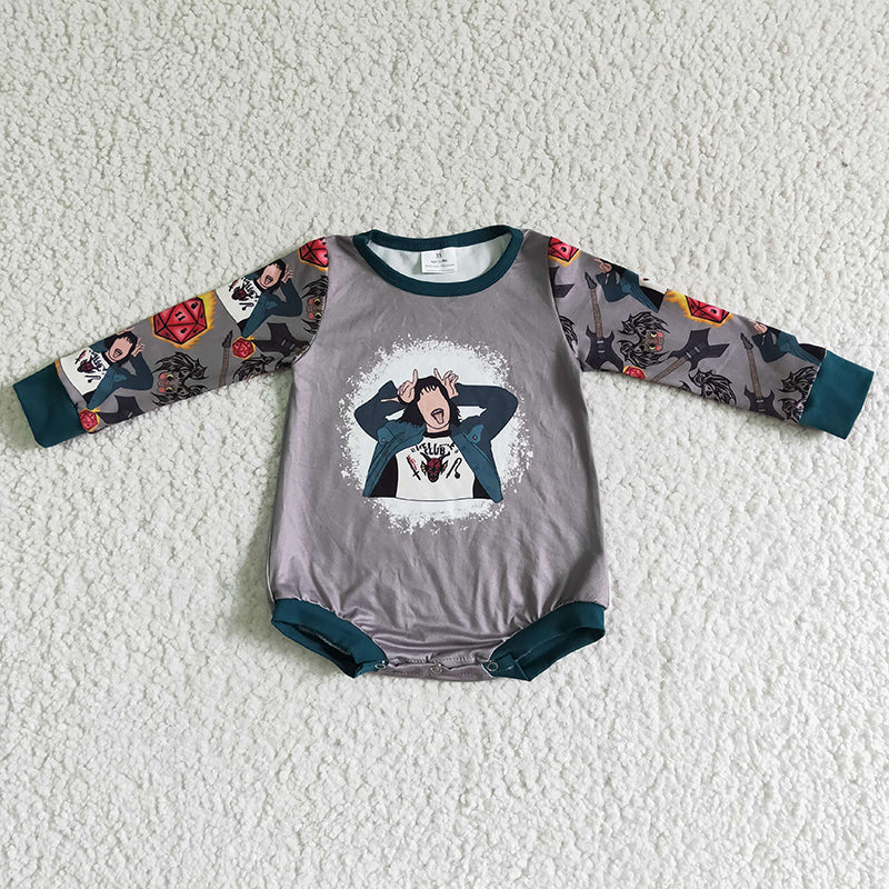 LR0130 Baby Boy Fall Romper