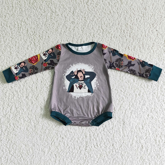 LR0130 Baby Boy Fall Romper