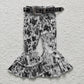 GB0005 Baby Girl Kids Black Rhinestones Belt