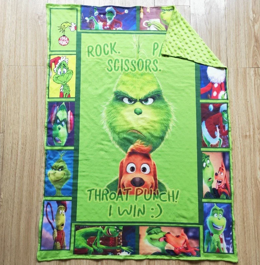Christmas Green Blanket