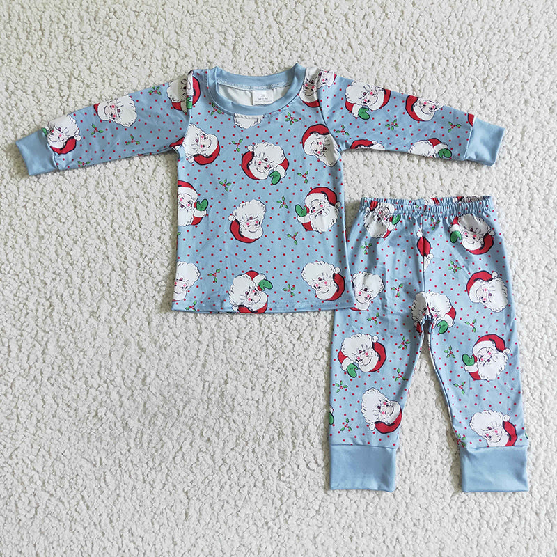 BLP0056 Baby Boy Christmas Pants Outfit Pajamas