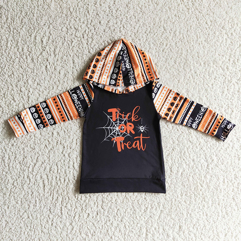 BT0067 Halloween Pumpkin Hoodie Shirt