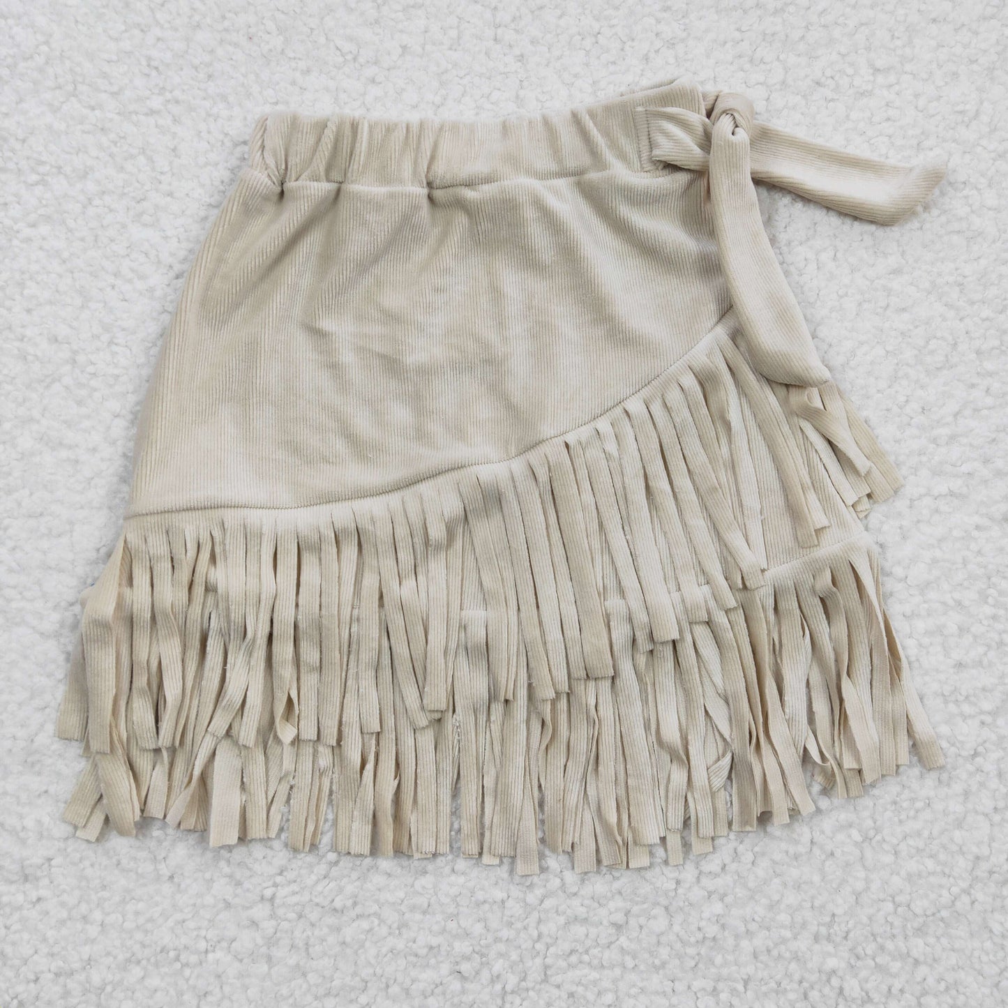 GLK0008 Baby Girl Western Tassel Fringe Skirt