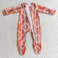 LR0168 Baby Boy Kids Southwest Print Romper