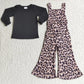 6 C6-24 Baby Girl Leopard Overalls Outfit
