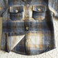 BT0117 Baby Kids Long Sleeve Plaid Flannel Shirt