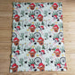 BL0030 Baby Kids Christmas Western Cow Cactus Blanket