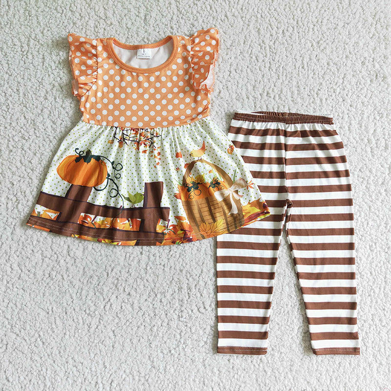 GSPO0173 Baby Girl Pumpkin Outfit